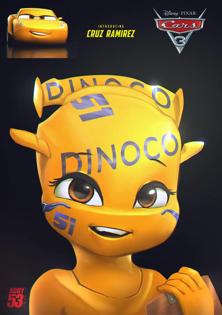 45415 dinoco cruz ramirez diecast rarity