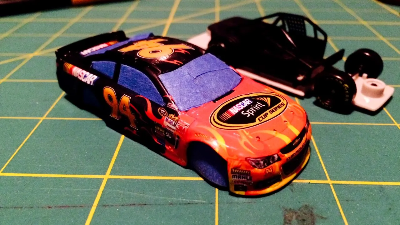 45426 painting nascar diecast