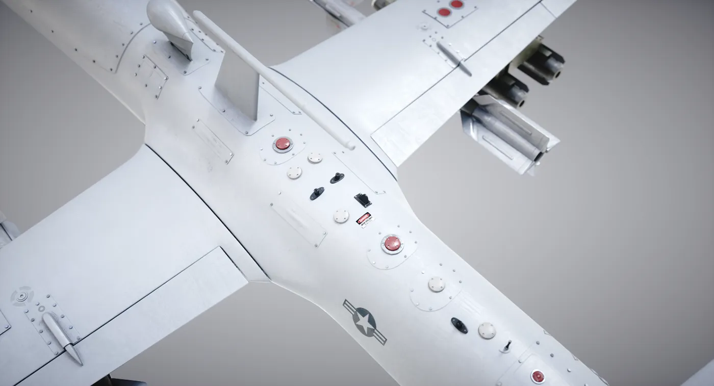 45463 predator drone model display