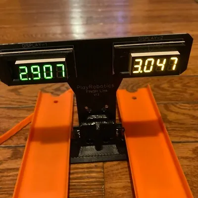 45466 diecast racing timer display