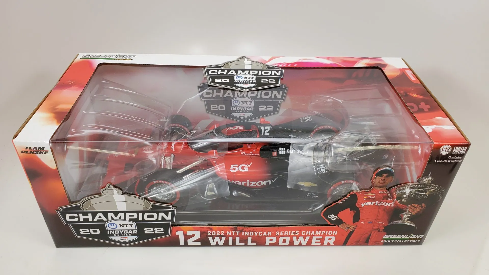45536 indycar diecast display