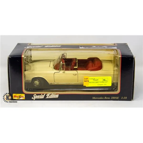 45555 mercedes 280 e diecast