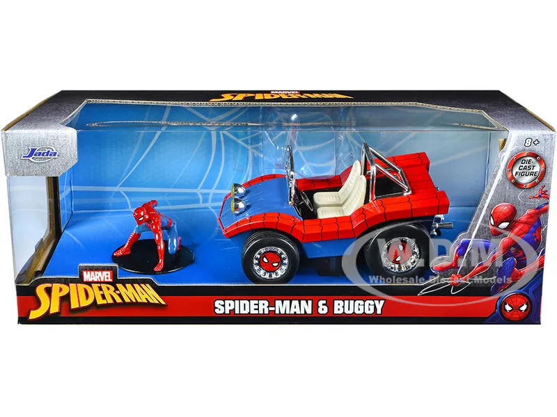 45572 spider man diecast figure packaging