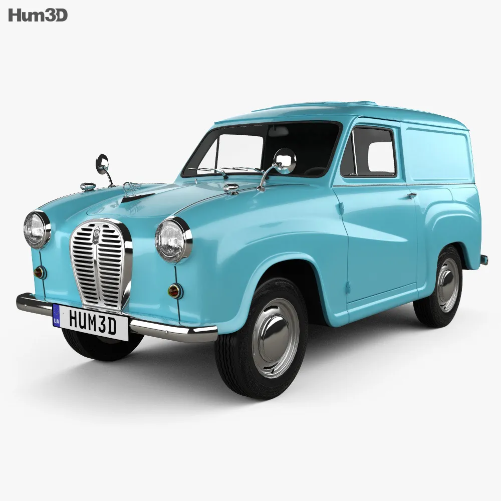 45575 austin a35 van diecast models 2