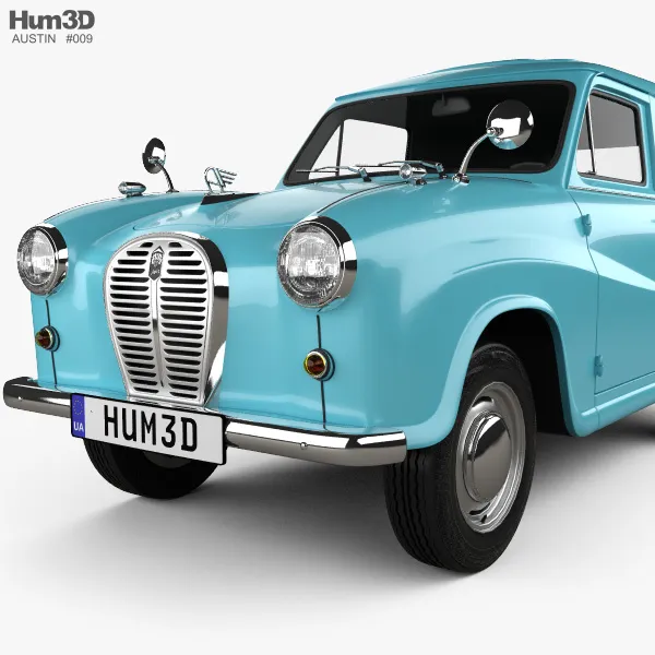 45575 austin a35 van diecast models 3