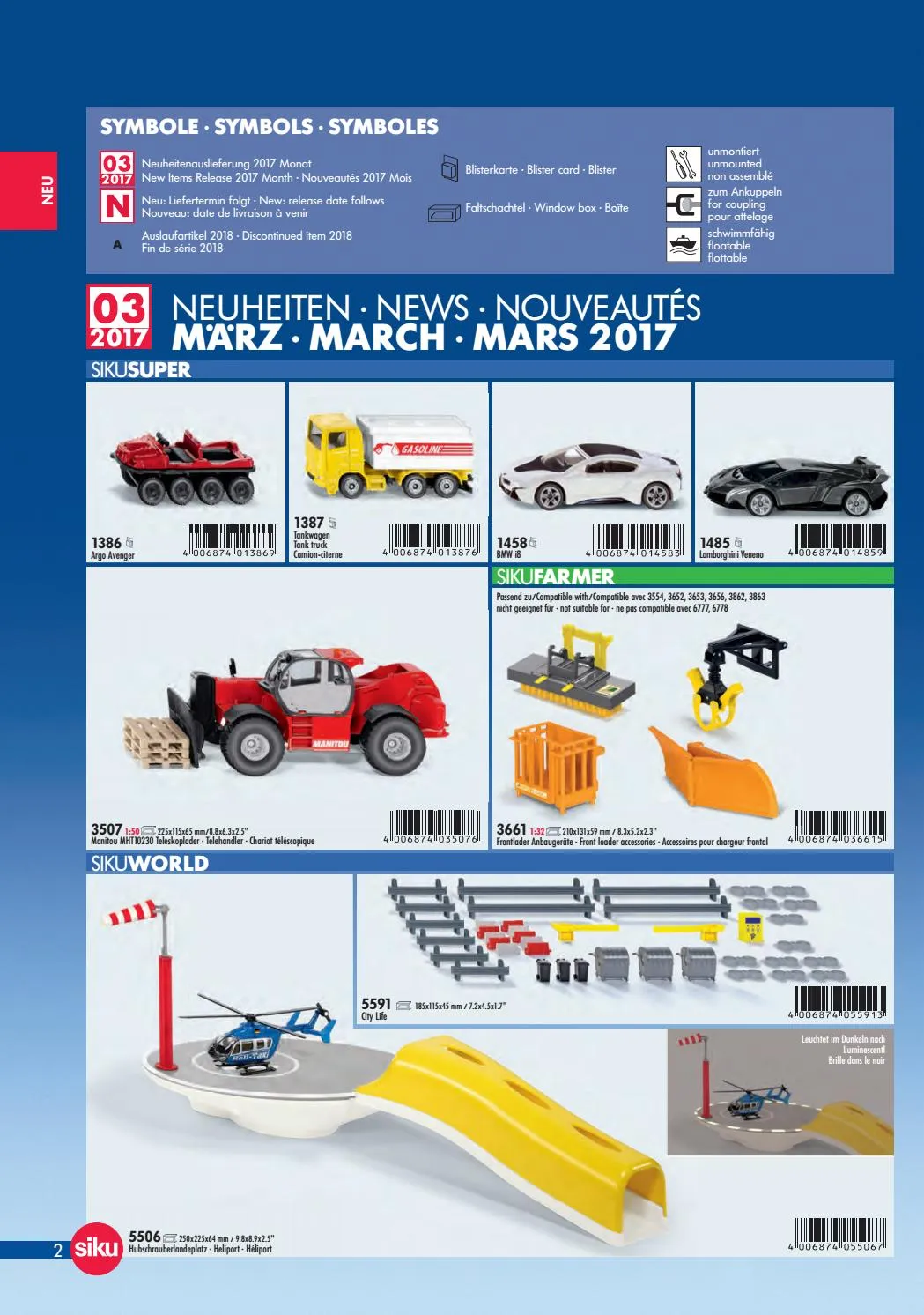 45651 siku diecast model 2