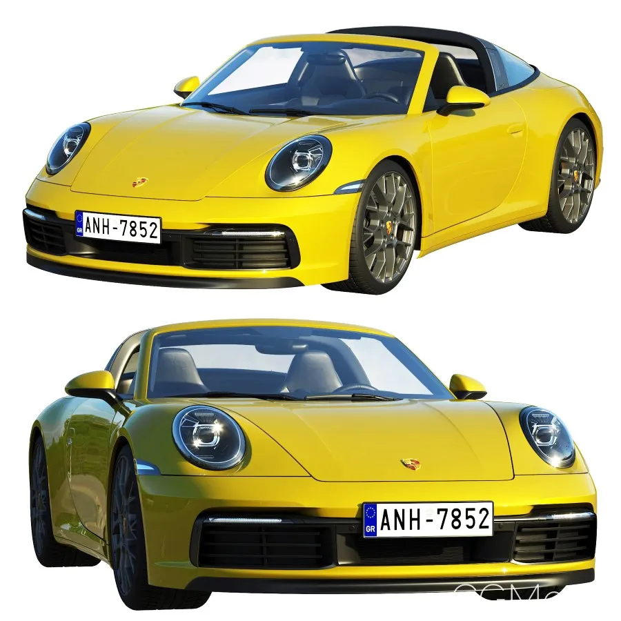 45669 porsche targa model scale