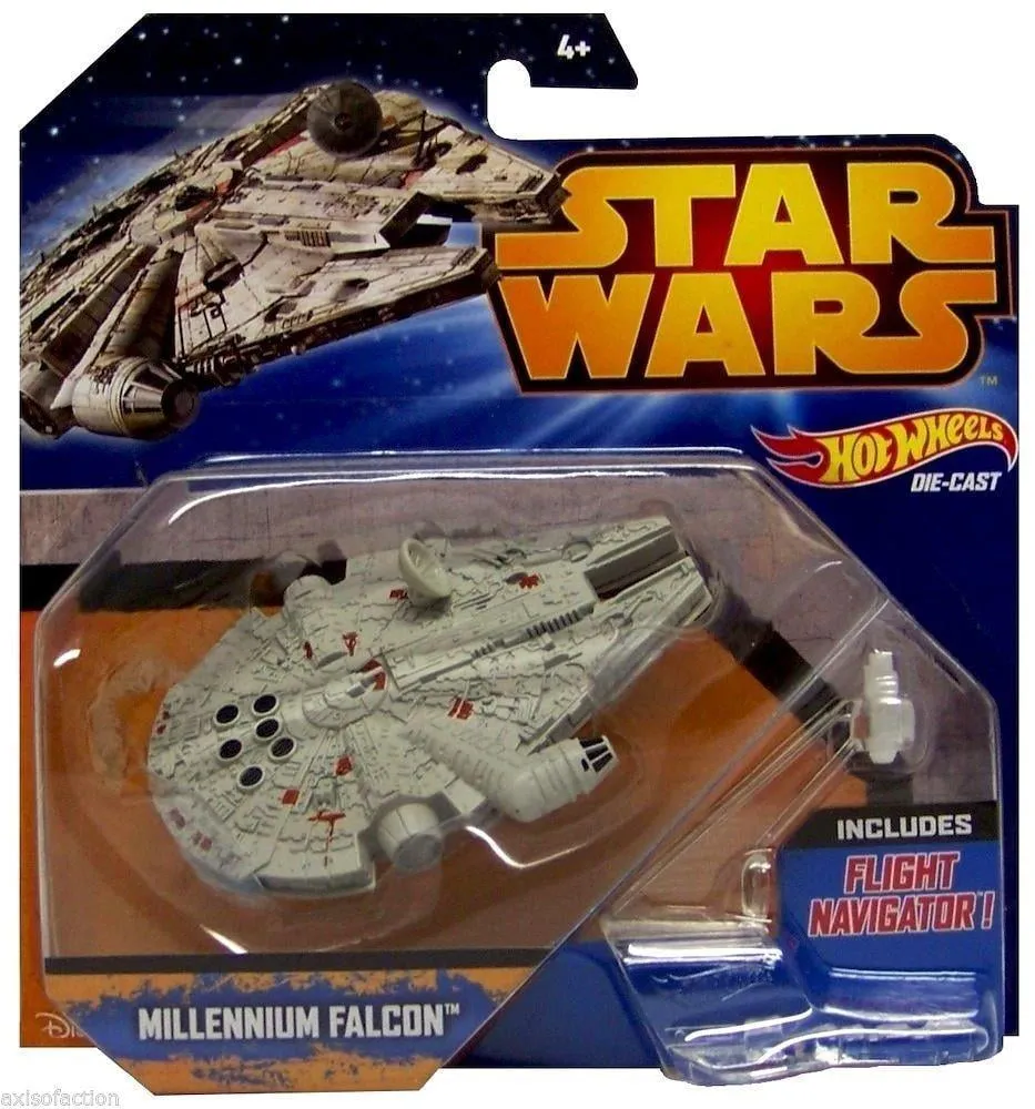 45676 collecting millennium falcon hot wheels